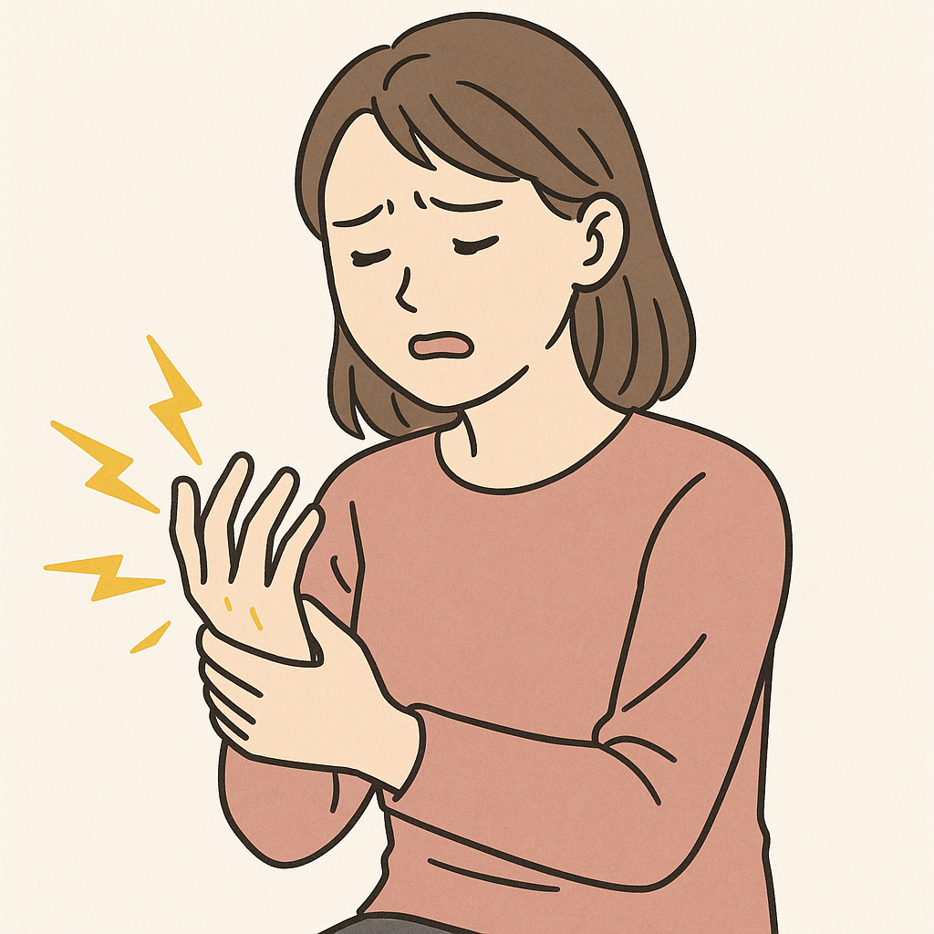 手のしびれ（手根管症候群）